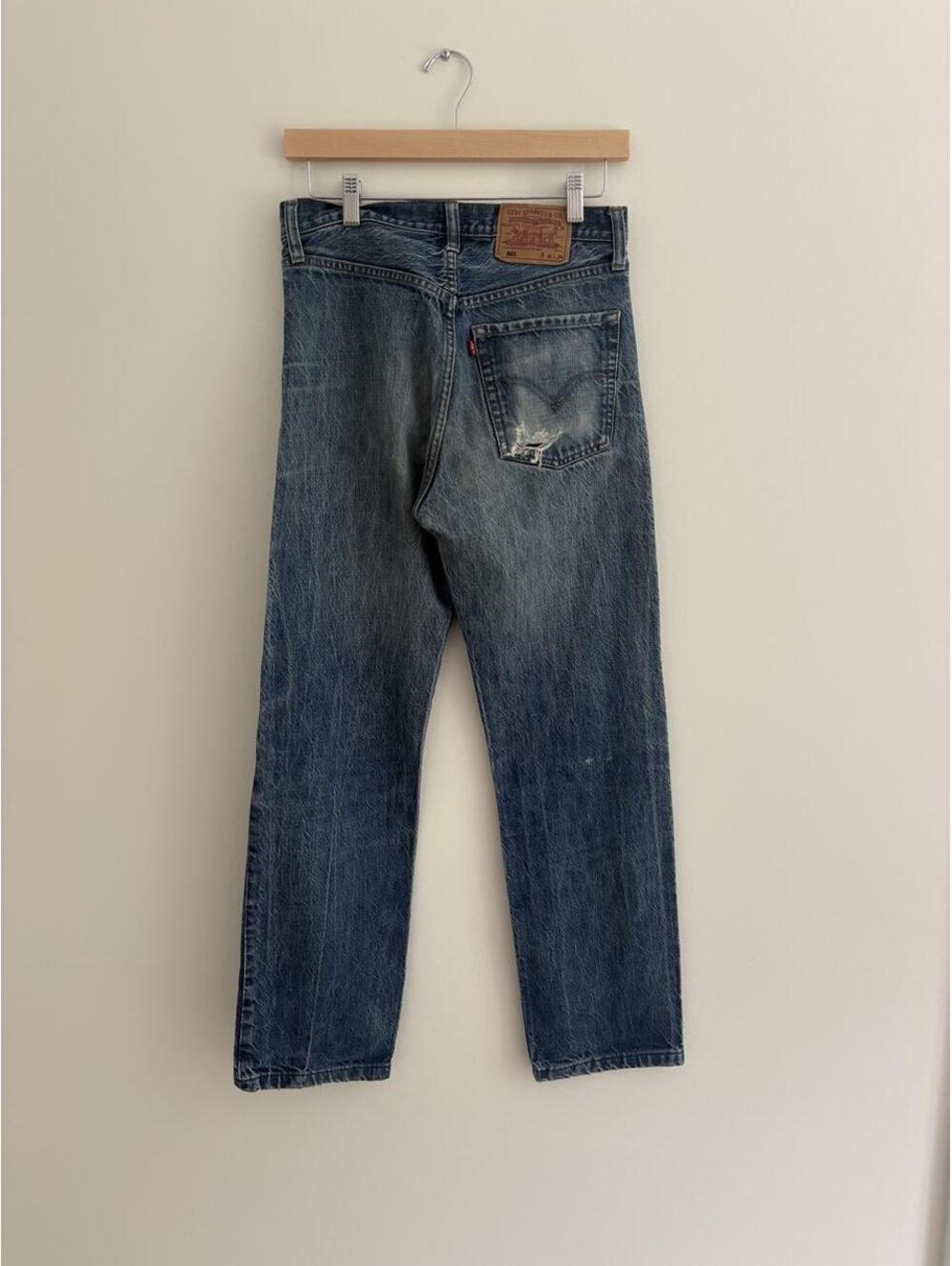 Levi's 501 blue denim jeans